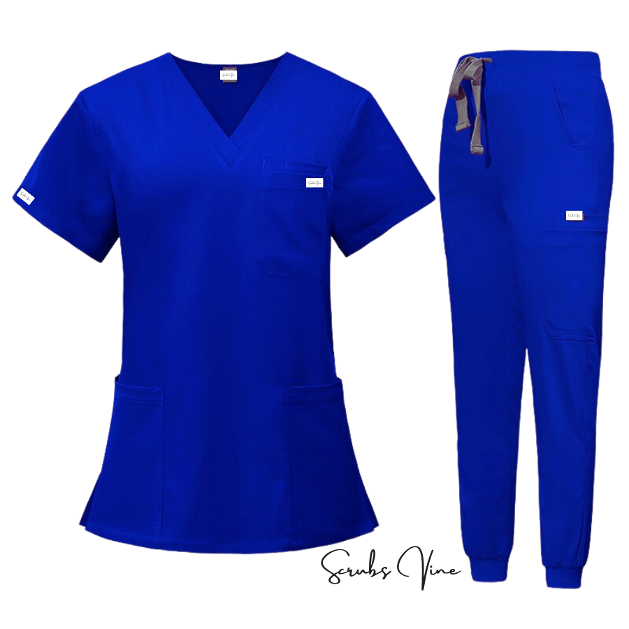 Black ScrubsVine Performance Scrub Set